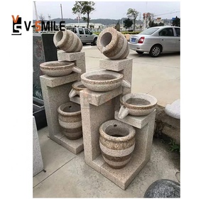 Fontaine d'eau <span class=keywords><strong>en</strong></span> <span class=keywords><strong>pierre</strong></span> de granit pour <span class=keywords><strong>jardin</strong></span> extérieur, fontaine décorative <span class=keywords><strong>en</strong></span> <span class=keywords><strong>pierre</strong></span> naturelle à circulation d'eau pour cour - Product Image 4