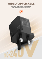Chargeur mural rapide LDNIO Q1 personnalisé avec prise EU US UK USB Type C PD 20W, adaptateur de charge rapide pour téléphone portable, chargeurs de téléphone portable