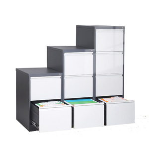 Yu Zhengguan File Cabinet 4 Layers Steel <b>Drawer</b> Silent Slide <b>Office</b> Storage With Lock - Product Image 2