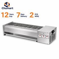 Grill électrique de table Zone Zontrol, facile à nettoyer, vente en gros d'articles de cuisine, offre spéciale