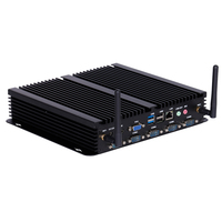 Mini PC industriel intégré sans ventilateur avec Intel 6th GenSkylake 3855U/3955U/I3-6100U/I5-6200U/I7-6500U DDR3 16G WIFI/3G/4G/BT /GPS