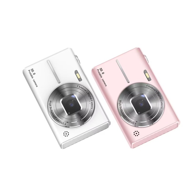 4K Digital Camera Retro CCD Portable Card Camera Entry-level Dual  Flash 50 Million Pixels Auto Focus
