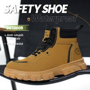 Outdoor <b>Men</b> <b>Work</b> <b>Boots</b> Safety Shoes Anti-puncture Safety <b>Boot</b> <b>Work</b> Steel Toe Shoes Indestructible Desert <b>Boots</b> Protective - Product Image 2