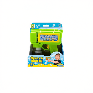 Pistolet à bulles avec lumières 19x15x5 cm pour les enfants, amusement en plein air - Product Image 2