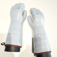 Gants de four en silicone liquide de qualité alimentaire, résistants à 500 degrés, pour la cuisine et le barbecue, compatibles lave-vaisselle, vente en gros