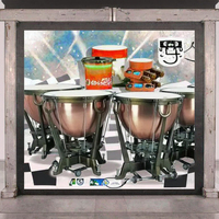Tambours de timpani en cuivre à chambre en aluminium, de 20 à 32 pouces, modèle 0521