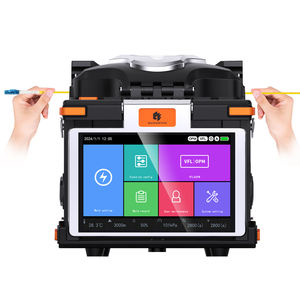 Giuntatrice a Fusione Automatica 8S con Sei Motori, OPM+ VFL, Sblocco con Password, per Fibra Ottica Monomodale FTTH con Batteria da 5200mAh - Product Image 1