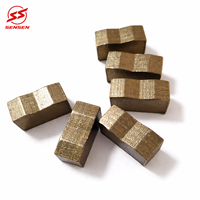 SS-S037 Pièces d'outillage professionnelles OEM ODM directement de l'usine, segments diamantés pour lame de scie à granit de 1600/1800 mm avec coupe précise