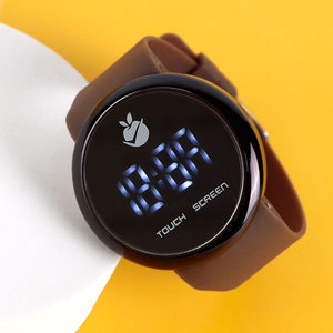 2024 fabbrica bagliore maschio e femmina studenti <span class=keywords><strong>bambini</strong></span> orologio sportivo Versatile sport digitale circolare orologio elettronico a LED - Product Image 3