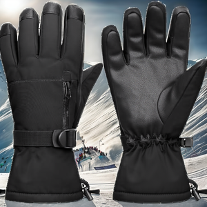 Guantes de Invierno Térmicos de Forro Polar, Impermeables y Resistentes al Viento, para Esquí, Snowboard, Ciclismo, Entrenamiento, Tiro y Deportes al Aire Libre, Unisex - Product Image 2