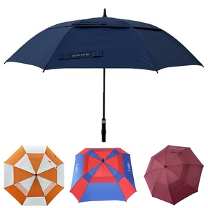 Customized Logo High Quality Promotional Advertising Business Gift Box Straight Stick Umbrella