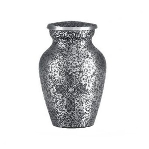 Classic Style <b>Metal</b> Human Ashes Urn With Antique Blue <b>Spray</b> <b>Paint</b> Finishing Simple Design Excellent Quality for Funeral Use - Product Image 3