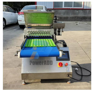 Hottest 12L <span class=keywords><strong>Hopper</strong></span> Small Chocolate Gummy <span class=keywords><strong>Making</strong></span> <span class=keywords><strong>Machine</strong></span> Jelly Hard Candy Depositing - Product Image 2