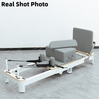 Machine de Pilates commerciale pliable haut de gamme, portable, en alliage de qualité aéronautique, réglable et personnalisable pour studio de Pilates