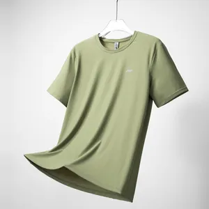 Готовые к отправке высококачественные мужские уличные дышащие футболки по оптовой цене мужские супер стрейч тонкие футболки