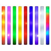 Varita Luminosa LED Personalizada con Impresión, Multicolor Brillante, Intermitente, para Conciertos, Festivales, Bodas, Fiestas, Discotecas, Vacaciones