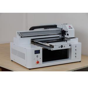 Cina prezzo di fabbrica A2 doppia stampa teste a sfera vite 5060 UV Flatbed stampante per pellicola AB adesivo, scheda, cassa del telefono, acrilico - Product Image 2