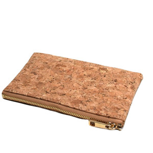 Mini monedero personalizado <span class=keywords><strong>de</strong></span> <span class=keywords><strong>corcho</strong></span> <span class=keywords><strong>con</strong></span> cremallera para mujer, monedero <span class=keywords><strong>con</strong></span> forro <span class=keywords><strong>de</strong></span> poliéster - Product Image 3