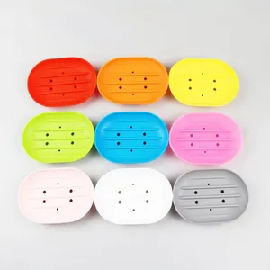 Support à Savon en Silicone Flexible et Écologique, Motif Dessin Animé, Fixation Murale pour Maison, Douche, Voyage, Randonnée, Cuisine, Hôtel - Product Image 2