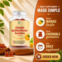 Gummies de Vitamine B2 Riboflavine Marque Privée VitaSpring – Complément Santé OEM ODM Végétalien