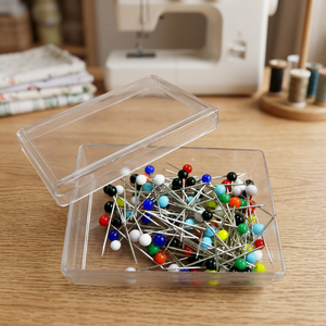 DK-757 100pcs Colors Head Pins | Pearl Head Pins <b>Set</b> with Colorful Heads for <b>Sewing</b> Quilting Craft - Product Image 4