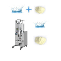 Machine intégrée automatique de mélange et d'emballage liquide-poudre pour sacs/films/feuilles alimentaires, motorisée et multifonctionnelle