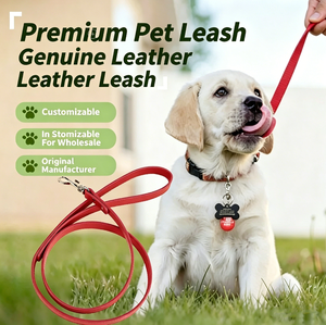 Luxury <b>Dog</b> Training Lead Running Leather <b>Dog</b> <b>Leash</b> Heavy Duty Adjustable Comfortable Grip Eco-Friendly Customized Handmade - Product Image 2