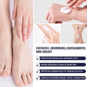 Crema de urea 40% de alta calidad de etiqueta privada, crema coreana natural para minimizar los callos, crema hidratante para reparar los pies de la piel gruesa y áspera suave - Product Image 3
