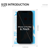 Film de protection d'écran universel anti-lumière bleue pour téléphone portable, à découper avec machine, fourni par l'usine
