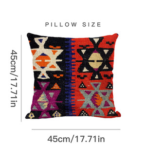 Mayorista Estilo Nórdico Nacional Mandala Impreso Digital Cuadrado Hogar Oficina Sofá Silla Decoración Estilo Bohemio Étnico Funda <span class=keywords><strong>de</strong></span> Cojín - Product Image 5