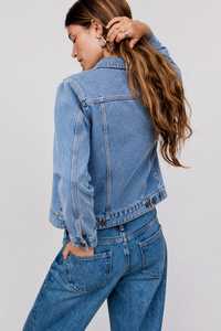 Premium Quality Women Denim Jacket Stylish Casual Full Sleeve <b>Jean</b> Jacket For Winter Wear Street Fashion Available For Sale - Product Image 5