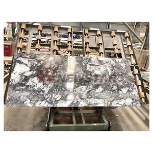 Newstar đá tự nhiên sang trọng bằng đá cẩm thạch trắng truy cập hàng đầu đồ nội thất nhà bếp đảo thanh - Product Image 6