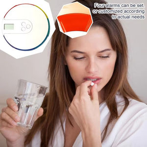 Dispensador de Pastillas Electrónico Semanal con Alarma, Ligero y Fácil de Transportar, Diseño Redondo e Inteligente, Venta al Por Mayor - Product Image 6