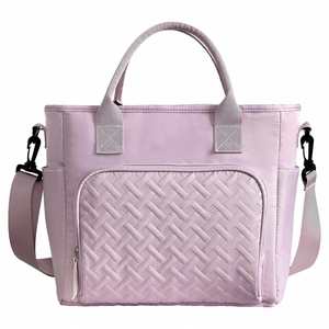 Collapsible <b>Insulated</b> Bento <b>Lunch</b> <b>Box</b> for School Children Cool Patterned Kids <b>Lunch</b> Bag with Front Pocket Strap - Product Image 1