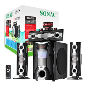 SONAC TG-Q3L New High repurchase rate 3.1 home theater with remote high quality Speaker support FM/BT/SD