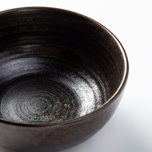 Bol rond en céramique de style japonais de 4,75 pouces, bols à riz en grès pour restaurant - Product Image 5