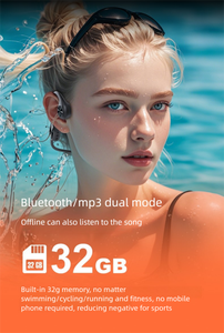 Meilleures ventes d'usine, écouteurs de natation étanches IPX8, écouteurs sans fil <span class=keywords><strong>Bluetooth</strong></span>, <span class=keywords><strong>casque</strong></span> <span class=keywords><strong>à</strong></span> conduction osseuse pour le sport - Product Image 4