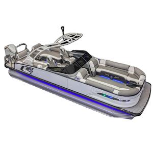 Kinocean Luxury Bar Pontoon Boat Aluminio completamente soldado El <span class=keywords><strong>mejor</strong></span> <span class=keywords><strong>precio</strong></span> y <span class=keywords><strong>calidad</strong></span> para entusiastas de los deportes acuáticos - Product Image 1