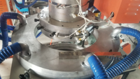 SJ55-FM700 Double Rembobinage et Cutter PP Film Extrudeuse Machine De Soufflage