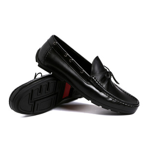 Mocassins de créateur de haute qualité pour hommes, baskets décontractées, chaussures tendance et confortables, rehaussantes, à enfiler, à bout carré, en cuir de vache - Product Image 3