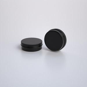 Boîtes rondes en aluminium de 25 ml (8,3 g) pour baume à lèvres et emballages cosmétiques, avec couvercles à vis, pour faux cils et huiles essentielles - Product Image 4