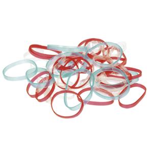 Bandas Elásticas de 3 Tamaños, Paquete de 6 para Uso en Oficina y Hogar - Product Image 1