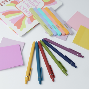 स्टेशनरी सेट रंग नो-रक्तस्राव तरल वर्णक तरल वर्णक बड़ी क्षमता फ्लैट हाइलाइटर्स और स्कूल और कार्यालय के लिए सेट - Product Image 5
