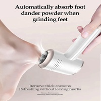 Nouveaux outils de pédicure électriques, limes à pieds électriques, éliminateur de peaux mortes et de callosités, rechargeable par USB, ponceuse pour pieds pour hommes