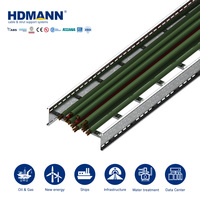 Échelle à câbles en acier au carbone galvanisé à chaud de 400 mm, certifiée Hdmann SGS, pour la transmission d'énergie des fermes solaires