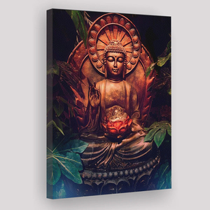 Zen <strong>Buddha</strong> Meditation <strong>Canvas</strong> Prints <strong>Painting</strong> CanvasStretch Frame Ready to Hang on the Wall - Product Image 2