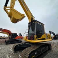 Excavator Bekas Komatsu PC200 Jepang Asli Berkualitas Tinggi, Hidrolik Besar, PC 200 210 240 dengan Jam Kerja Rendah
