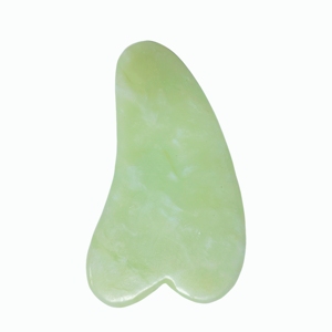 Pierre de serpentine naturelle JiaCui Jade vert GuaSha pour le visage - Product Image 3