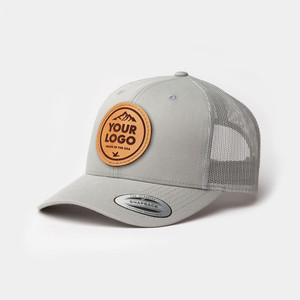 หมวกเบสบอลตาข่ายปักโลโก้ตามสั่ง ปีกโค้งเล็กน้อย LS0819 หมวกทรง Trucker 6 แผง หมวก Snapback สำหรับกิจกรรมกลางแจ้ง ปั่นจักรยาน - Product Image 6