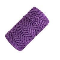 Cuerda de Algodón para Macramé, 3mm, Negra, Personalizada, 2mm, Color, 100% DIY, 1mm-20mm, 100% Algodón